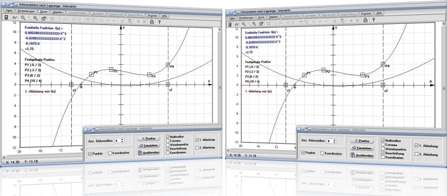 MathProf - Interpolationsverfahren - Newton - Lagrange - Näherung - Näherungsfunktion - Näherungsverfahren - Approximation - Definition - Graph - Rechner - Berechnen - Darstellen - Zeichnen
