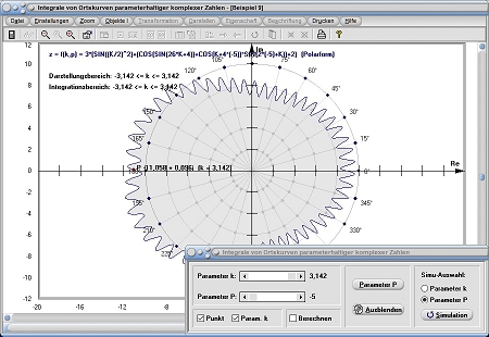 MathProf - Zeichnen - Graph - Bilder - Grafisch - Darstellung - Zeichnerisch - Rechnerisch - Formeln - Grafische Darstellung - Flächeninhalt - Tabelle - Komplex - Ortskurven - Komplexe Funktion - Rechner - Berechnen - Plotter - Darstellen
