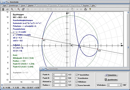 MathProf - Integerfunktion - Parameter - Aufrundungsfunktion - Abrundungsfunktion - Darstellen - Plotten - Graph - Grafik - Zeichnen - Plotter - Rechner - Berechnen - SchaubildMathProf - Konchoide - Scheitel - Asymptote - Formel - Gleichung - Definition - Graph - Konstruieren - Rechner - Berechnen - Darstellen - Zeichnen - Plotten