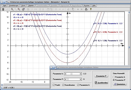 MathProf - Ortskurve - Ortskurven - Komplex - Funktion - Kurven - Graphen - Plotten - Zeichnen - Komplexe Zahlen - Plotter - Funktionsgraphen - Kurve - Graph - Darstellen - Grafisch