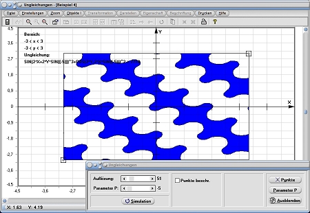 MathProf - Ungleichungssysteme - Ungleichungen - Funktionen - Lösen - Lösung - Graph - Grafisch - Bild - Grafik - Bilder - Plotten - Plotter - Rechner 