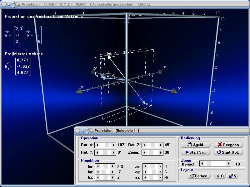 MathProf - Bilder - Dreidimensional - 3D - Darstellung - Berechnung - Darstellen - Definition - Rechner - Berechnen - Plotten