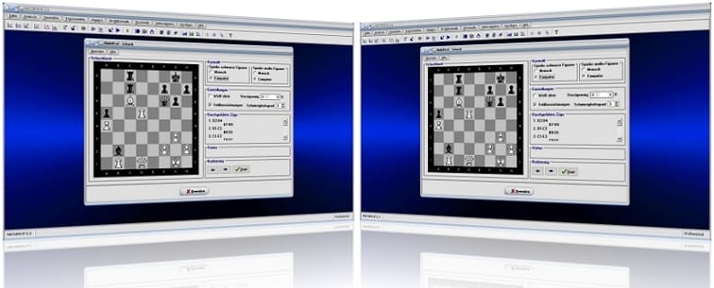 MathProf - Schachspiel - Schach - Schachbrett - Mensch - Computer - Zug - Züge - Trainer - Figuren - Spiel