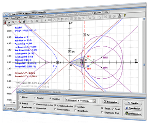 MathProf - Kegelschnitte - Punkt - Externer Punkt - Extern liegender Punkt - Ellipse - Punkt - Kegelschnitt - Tangente - Polar - Kurven - Kegelschnittgleichung - Polare - Brennpunkt - Brennstrahl - Bild - Darstellen - Plotten - Graph - Rechner - Berechnen - Grafik - Zeichnen - Plotter