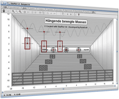 SimPlot - Software - Programm - Simulation - Simulieren - Animation - Rechner - Graph - Zeichnen - Grafik - Diagramm erstellen - Abbildungen