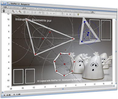 SimPlot - Schaubild - Animation - Zeichnen - Software - Bewegte Bilder - Infografiken - Datenvisualisierung - Animationsprogramm