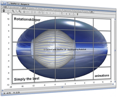 SimPlot - Software - Publizieren - Publishing - Publikationen - Vorführung - Erstellen - Erstellung - Computer - Plot - Darstellung - Bild  - Bewegungsabläufe - 2D