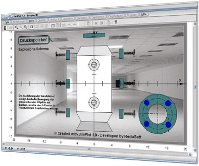SimPlot - Bilder - Simulation - Zeichnung - Plotten - Plotter - Simu - Tool - Geometrisch - Simulator - Generator - Digital zeichnen - Digitale Zeichnungen - Digitales Zeichnen
