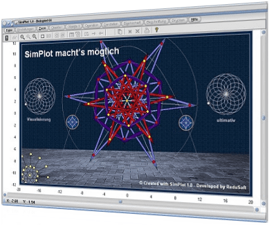 SimPlot - Schaubild - Wissenschaft - Programme - Technik - Technisch - Grafik - Bilder - Schaubilder - Plotter - Software - Design - Darstellen