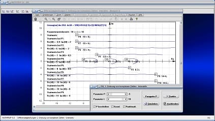 DGL - Komplex - Runge Kutta - Verfahren - Inhomogen - Homogen - Berechnen - Graph - Grafisch - Plotter - Parameter - Rechner - Grafik - Bilder - Darstellung - Plot 