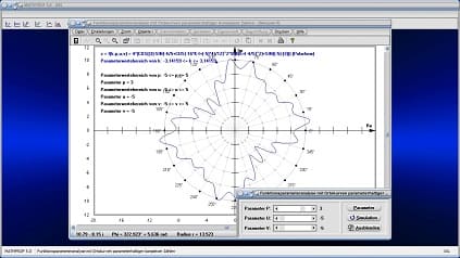 Ortskurven - Komplexe Zahlen - Komplex - Ortskurve - Parameter - Funktion - Funktionsparameter - Analyse - Funktionsanalyse - Parameteraufgaben - Parameterwert - Parameter einer Funktion - Kurve - Parametrisierung - Plot - Plotter - Grafik - Zeichnen - Graph - Graphen