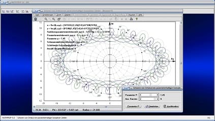 Ortskurven - Komplexe Zahlen - Komplex - Ortskurve - Kurvenscharen - Scharfunktionen - Funktionsscharen - Polarform - Polardarstellung - Scharen - Parameter - Scharparameter - Graphen - Zeichnen - Plotten - Rechner - Plotter - Graph - Grafik - Bilder - Beispiele - Darstellung - Berechnung - Darstellen