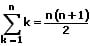 MathProf - Summenformel - Gauß - Kleiner Gauß - Gaußsche Summenformel - 1