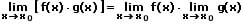 MathProf - Grenzwert - Grenzwerte einer Funktion - Endlich - Regeln - Rechenregeln - Bestimmen - 3