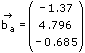 Vektorprojektion - Gleichung 4