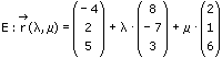 Ebene - Punkt - Richtung - Gleichung - 19