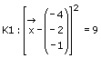 Kugel - Gerade - Gleichung - 8