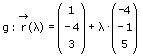 Kugel - Gerade - Gleichung - 9