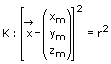 Kugel - Gerade - Gleichung - 1