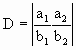 Cramersche Regel - Gleichung  - 4