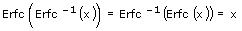Inverse der komplementären Error-Funktion - Formel - 2