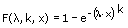 Weibull-Verteilung - Formel