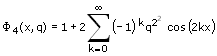 Jacobische Theta-Funktion 4 - Formel