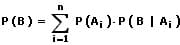 MathProf - Totale Wahrscheinlichkeit - Formel