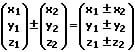 MathProf - Vektoraddition - Vektoren - Addieren - Subtrahieren - Subtraktion