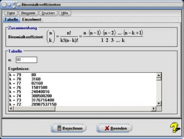Binomialkoeffizient | Berechnen | Rechner | Formel | Beispiel