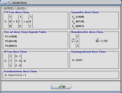 MathProf - Abstand - Ebene - Punkt - Lagebeziehung - Ebenengleichung - Normalenvektor