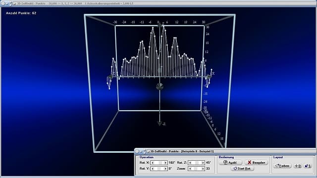 MathProf - Punkte - Raum - 3D - Koordinatensystem - Koordinaten - x y z - Grafisch - Darstellen - 3D Grafik - Zeichnen - Schaubild - 2