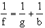 Sammelinse - Gleichung - 2