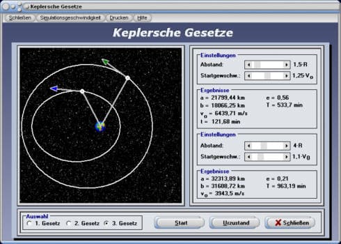 Keplersche Gesetze | Herleitung | Formel | Animation ...