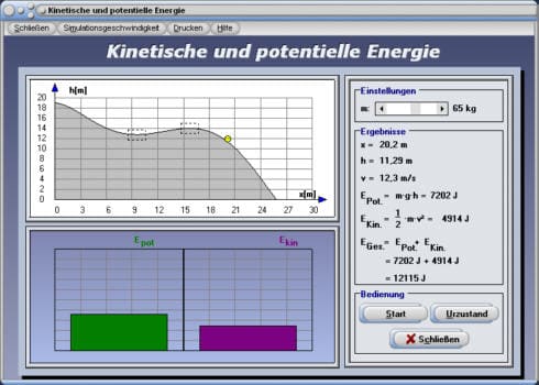 Kinetische Energie | Potentielle Energie ...
